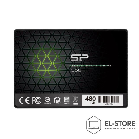 Silicon Power Dysk SSD Silicon Power S56 240GB 2,5" SATA III 550/450 MB/s (SP240GBSS3S56B25)