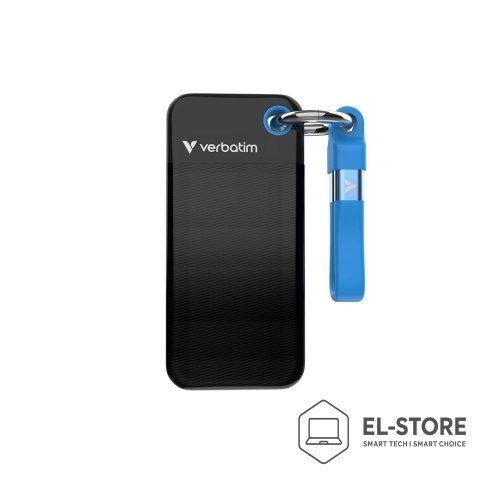 Verbatim Dysk SSD 1TB Verbatim Pocket SSD USB 3.2/niebieski sprzedaż detaliczna