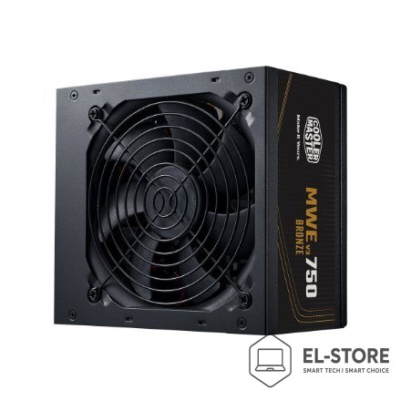 Cooler Master Cooler Master MWE Bronze 750 V3 230V moduł zasilaczy 750 W 24-pin ATX ATX Czarny