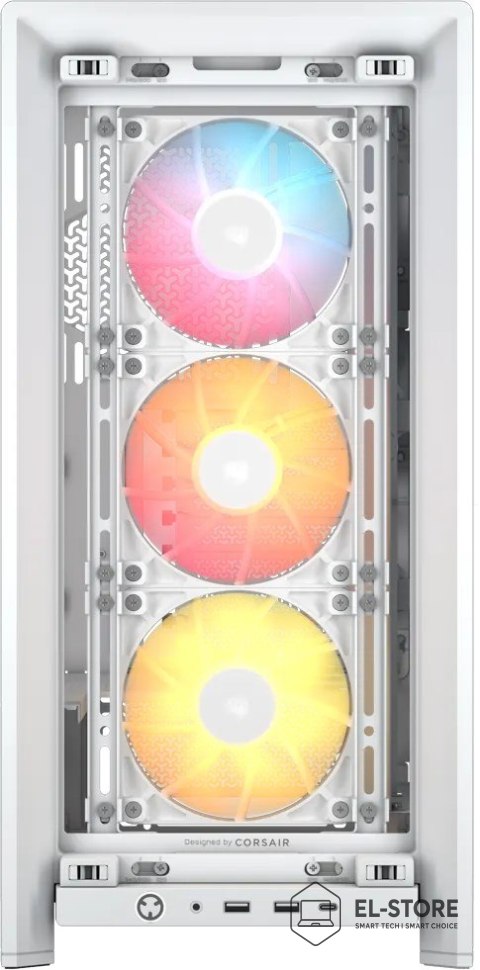 Corsair Corsair FRAME 4000D RS ARGB Midi Tower Biały