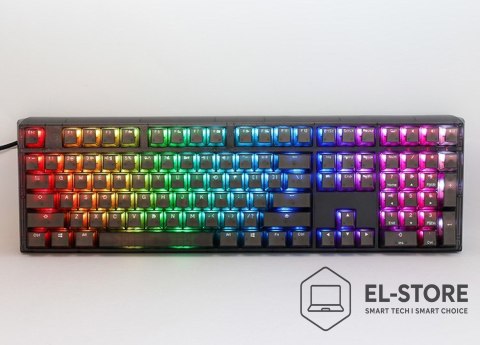 Ducky Ducky One 3 Aura klawiatura Gaming USB QWERTY Amerykański międzynarodowy Czarny