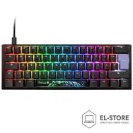 Ducky Ducky One 3 Classic Mini klawiatura Gaming USB Niemiecki Czarny, Biały