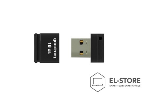 GoodRam Pendrive GoodRam Piccolo UPI2-0160K0R11 (16GB; USB 2.0; kolor czarny)