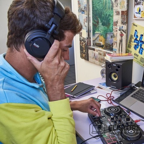 Hercules Hercules HDP DJ45 Słuchawki Przewodowa Opaska na głowę Muzyka Czarny