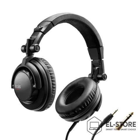 Hercules Hercules HDP DJ45 Słuchawki Przewodowa Opaska na głowę Muzyka Czarny