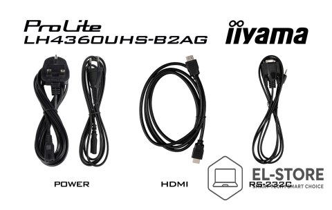 IIYAMA Monitor Iiyama 43 LH4360UHS-B2AG HDMI USB - 107.9 cm - 42.5"