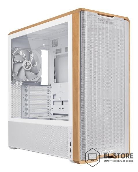 LIAN LI Obudowa PC Lian Li Lancool 217, Midi-Tower, ATX, szkło hartowane - biały