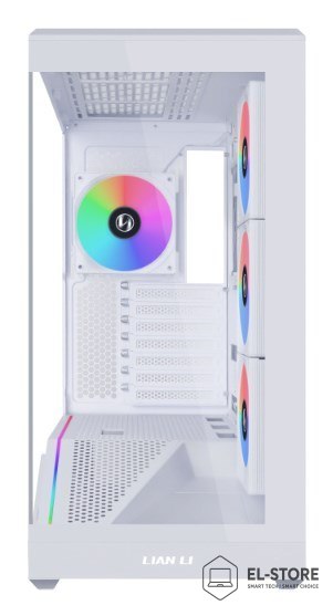 LIAN LI Obudowa PC Lian Li Vector V100, Midi-Tower, ATX, RGB, Szkło Hartowane - Białe
