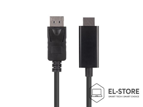 Lanberg LANBERG KABEL DISPLAYPORT (M) V1.1->HDMI (M) 3M CA-DPHD-11CC-0030-BK