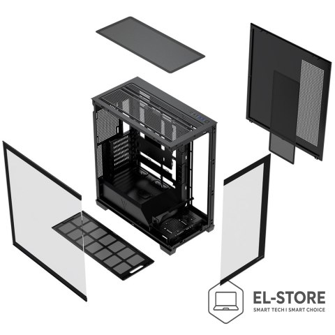 MODECOM MODECOM OBUDOWA VOLCANO STELLAR PLUS MIDI CZARNA