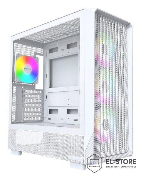 Montech Obudowa CASE Miditower MATX W/O PSU/X5 (W) MONTECH