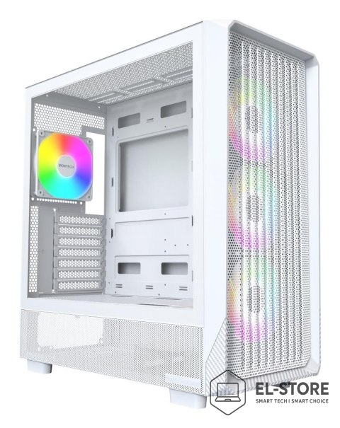 Montech Obudowa CASE Miditower MATX W/O PSU/X5 (W) MONTECH