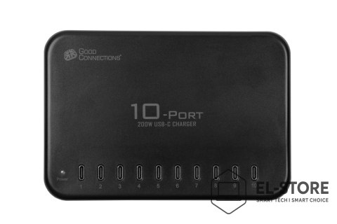 No name Dobre połączenia USB-Desktop-Schnellladestation 200W 10Port
