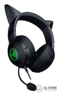RAZER Zestaw słuchawkowy Razer Kraken Kitty V2 Mikrofon przewodowy nauszny z redukcją szumów