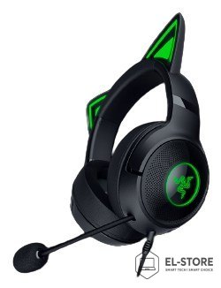 RAZER Zestaw słuchawkowy Razer Kraken Kitty V2 Mikrofon przewodowy nauszny z redukcją szumów