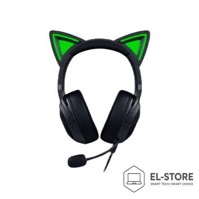 RAZER Zestaw słuchawkowy Razer Kraken Kitty V2 Mikrofon przewodowy nauszny z redukcją szumów