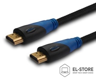 SAVIO Kabel SAVIO cl-02 (HDMI M - HDMI M; 1,5m; kolor czarny)