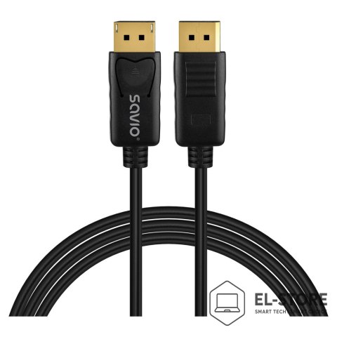 SAVIO SAVIO KABEL DISPLAY PORT 1.4 3M CL-206
