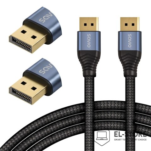 SAVIO SAVIO KABEL DISPLAYPORT 2.1 2M CL-210