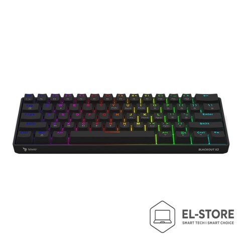SAVIO SAVIO KLAWIATURA MECHANICZNA BLACKOUT X2 OUTEMU RED HOT SWAP