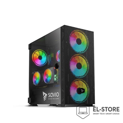 SAVIO SAVIO OBUDOWA PC RAPTOR X1 ARGB SAVGC-RAPTORX1