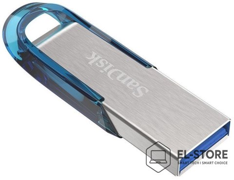 SanDisk DYSK SANDISK USB 3.0 ULTRA FLAIR 64GB NIEBIESKI 150MB/s