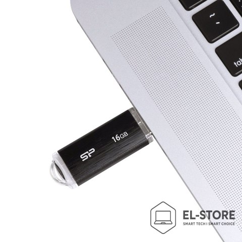 Silicon Power Pendrive Silicon Power Ultima U02 16GB USB 2.0 kolor czarny (SP016GBUF2U02V1K)