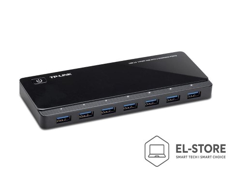 TP-LINK TP-Link UH720 USB 3.2 Gen 1 (3.1 Gen 1) Micro-B 5000 Mbit/s Czarny