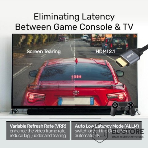 UNITEK UNITEK KABEL HDMI 2.1, 8K 60HZ, 4K 120HZ, 5M,C140W