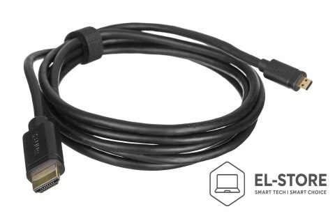 UNITEK UNITEK KABEL MICRO HDMI-HDMI 2.0,4K60HZ,2M, Y-C182