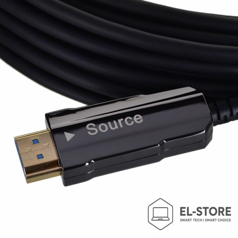 UNITEK UNITEK KABEL OPTYCZNY HDMI 2.0 Active Optical Cable 4K 60HZ 10M