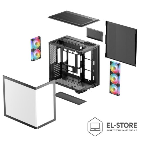 DEEPCOOL DeepCool CG590U 5F Tower Czarny