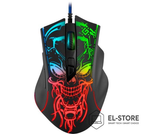 Defender DEFENDER MYSZ PRZEWODOWA GAMINGOWA BULLETSTORM GM-928 OPTIC 7200 DPI 7P 52928