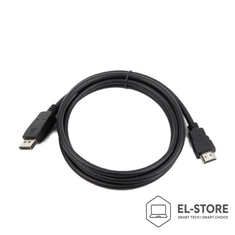 GEMBIRD Kabel GEMBIRD CC-DP-HDMI-1M (DisplayPort - MHDMI M - 1m; kolor czarny)