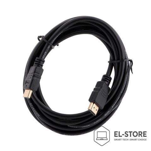 GEMBIRD Kabel GEMBIRD CC-HDMI4-6 (HDMI M - HDMI M; 1,8m; kolor czarny)