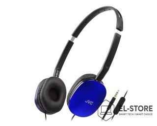 JVC Słuchawki JVC HA-S160M-AU Niebieskie