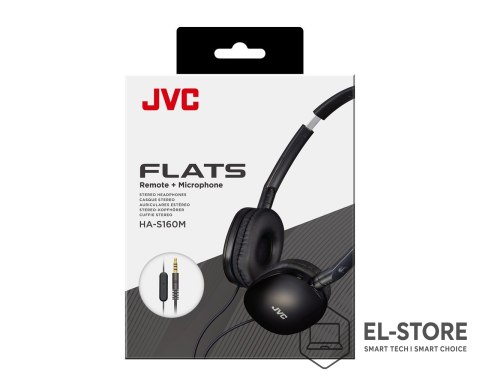 JVC Słuchawki JVC HA-S160M-BU Czarne