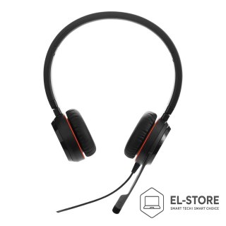 Jabra Jabra 14401-21 słuchawki/zestaw słuchawkowy Przewodowa Opaska na głowę Biuro/centrum telefoniczne Czarny