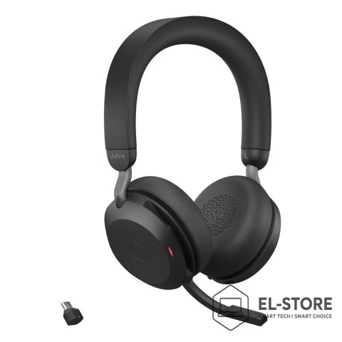 Jabra Zestaw słuchawkowy JABRA EVOLVE2 75 LINK380C UC/STEREO STAND BLACK