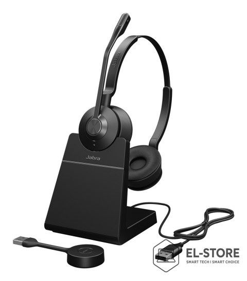 Jabra Zestaw słuchawkowy Jabra Engage 55 SE UC z podstawką LINK400A