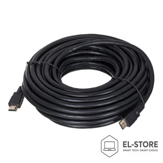 Lanberg Kabel Lanberg CA-HDMI-10CC-0150-BK (HDMI M - HDMI M; 15m; kolor czarny)