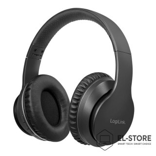 LogiLink LogiLink BT0053 słuchawki/zestaw słuchawkowy Bezprzewodowy Opaska na głowę Muzyka Bluetooth Czarny
