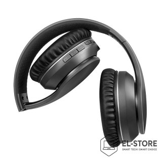 LogiLink LogiLink BT0053 słuchawki/zestaw słuchawkowy Bezprzewodowy Opaska na głowę Muzyka Bluetooth Czarny