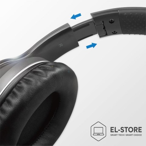 LogiLink LogiLink BT0053 słuchawki/zestaw słuchawkowy Bezprzewodowy Opaska na głowę Muzyka Bluetooth Czarny