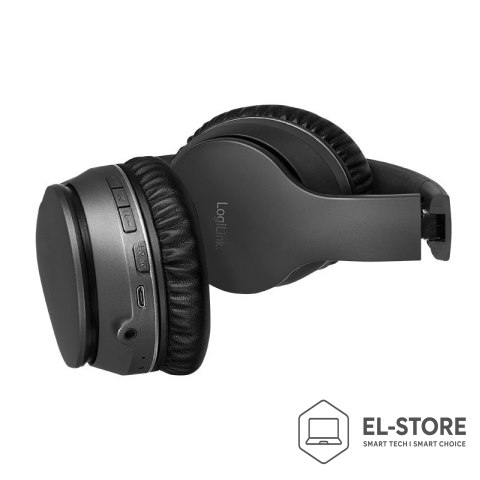 LogiLink LogiLink BT0053 słuchawki/zestaw słuchawkowy Bezprzewodowy Opaska na głowę Muzyka Bluetooth Czarny