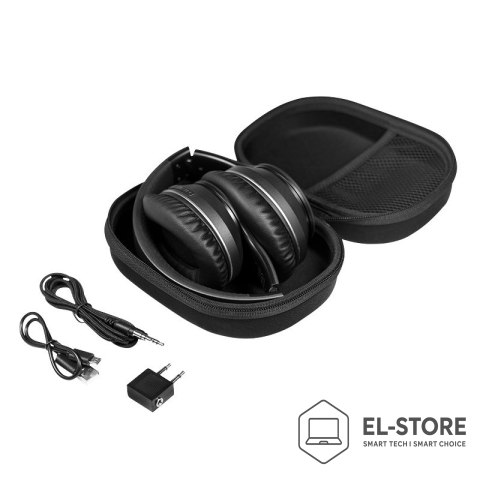 LogiLink LogiLink BT0053 słuchawki/zestaw słuchawkowy Bezprzewodowy Opaska na głowę Muzyka Bluetooth Czarny