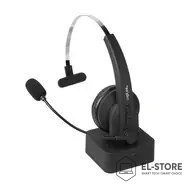LogiLink LogiLink BT0059 słuchawki/zestaw słuchawkowy Bezprzewodowy Opaska na głowę Biuro/centrum telefoniczne Bluetooth Podstawka do ład