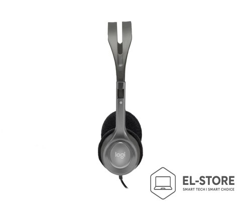 Logitech Słuchawki Logitech H110 981-000271 (kolor szary)