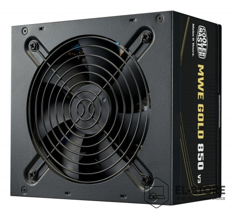 No name Cooler Master MWE GOLD 850 V3 moduł zasilaczy 850 W 24-pin ATX ATX Czarny