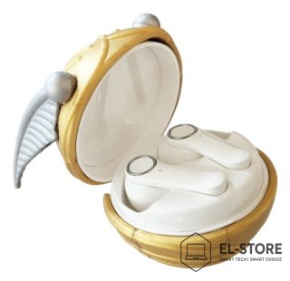 No name Lazerbuilt 5060777100919 słuchawki/zestaw słuchawkowy True Wireless Stereo (TWS) Douszny Połączenia/muzyka Bluetooth Złoto